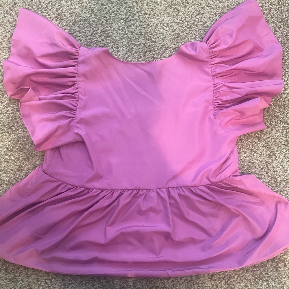 Peplum Babydoll Blouse